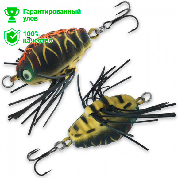 Воблер Kosadaka NotoBug 30F поверхностный, 30мм, 4.1г, м, цв.L19