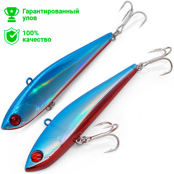 Воблер виб Kosadaka Mini Slight 75S, тонущ., 75мм, 15г, цв.HBR