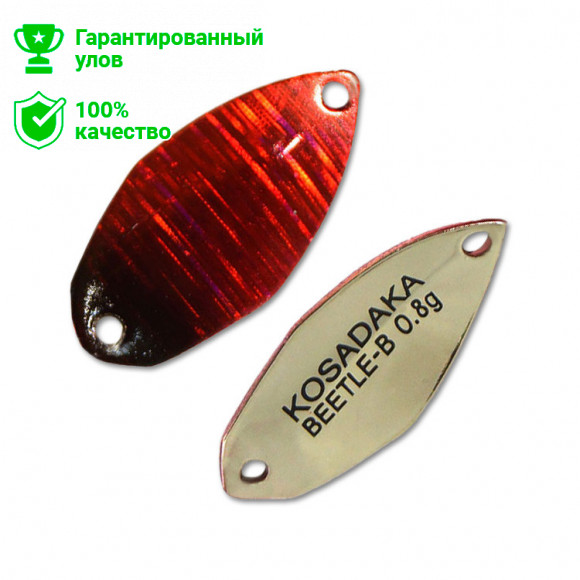 Блесна Kosadaka Trout Police BEETLE-B 0.8g, 21mm, цвет X59
