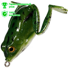 Приманка-незацепл. мягк. оснащ. плав. Лягушка с лапами LF15 55mm, 16g, цвет C90 (Kosadaka) Приманка-незацепл. мягк. оснащ. плав. Лягушка с лапами LF15 55mm, 16g, цвет C90 (Kosadaka)