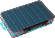 Коробка Kosadaka TB-S31D-BLU, 20*13.5*3.5см для воблеров, двухсторонняя, тёмно-голубая Коробка Kosadaka TB-S31D-BLU, 20*13.5*3.5см для воблеров, двухсторонняя, тёмно-голубая