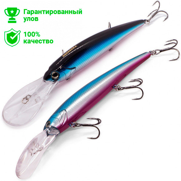 Воблер Kosadaka Bandit Deep XL 120F, плав., 120мм, 21г, 5-8м, цв.BR