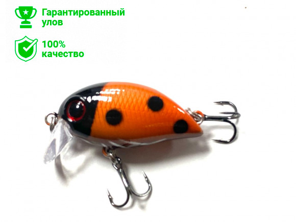 Воблер Kosadaka Hickory SSR 34F плав., 34мм, 3.7г, 0-0.2м, цв.L01 