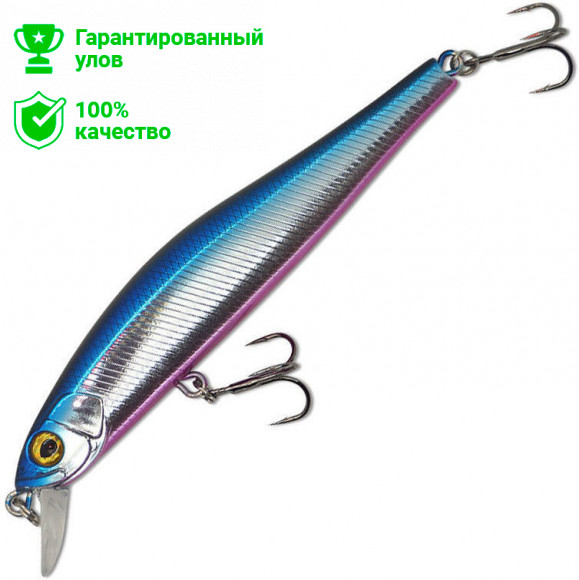 Воблер Kosadaka WINS XS 90SP суспенд., 90мм, 10.6г, 1м, цв.BR