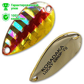 Блесна Kosadaka Trout Police LUCKY DROP 2g, 23mm, цвет Z04 Блесна Kosadaka Trout Police LUCKY DROP 2g, 23mm, цвет Z04