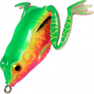 Приманка-незацепл. мягк. оснащ. плав. Лягушка с лапами LF15 55mm, 16g, цвет C92 (Kosadaka)