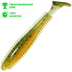 Виброхвост Kosadaka SPIKEY SHAD 120, 4шт., цвет BOT
