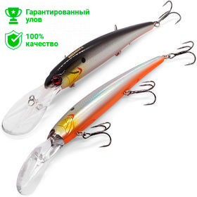 Воблер Kosadaka Bandit Deep XL 120F, плав., 120мм, 21г, 5-8м, цв.GT