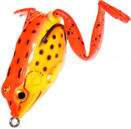 Приманка-незацепл. мягк. оснащ. плав. Лягушка с лапами LF15 55mm, 16g, цвет C93 (Kosadaka)