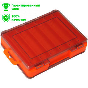 Коробка Kosadaka TB-S31E-OR, 14*10.5*3см для воблеров, двухсторонняя, оранжевая