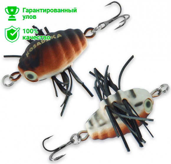 Воблер Kosadaka NotoBug 22F поверхностный, 22мм, 1.9г, м, цв.L12