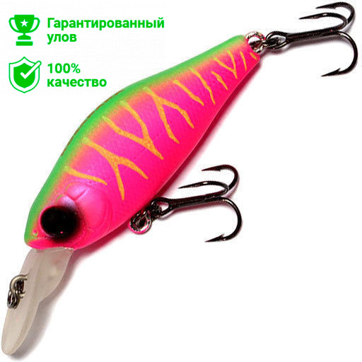 Воблер Kosadaka RAVEN XS 55F плав., 55мм, 7.6г, 0.5-1.0м, цв.ROS