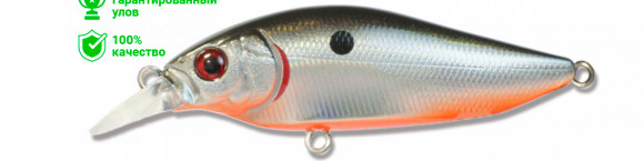 Воблер Kosadaka INBORN XS 60F плав., 60мм, 6.45г., 0.3-0.7м, цв.GT