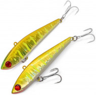 Воблер виб Kosadaka Power Slight 85S, тонущ., 85мм, 19г, цв.HLT