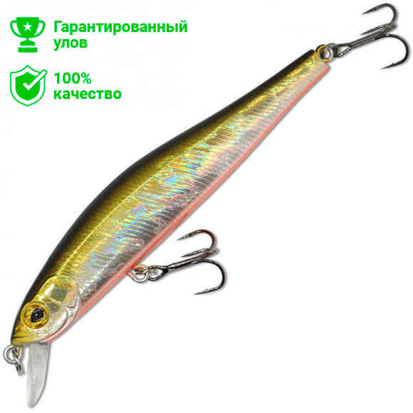 Воблер Kosadaka WINS XS 90SP суспенд., 90мм, 10.6г, 1м, цв.GTR