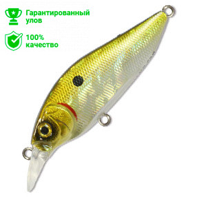 Воблер Kosadaka INBORN XS 60F плав., 60мм, 6.45г., 0.3-0.7м, цв.GTR