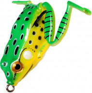 Приманка-незацепл. мягк. оснащ. плав. Лягушка с лапами LF15 55mm, 16g, цвет C95 (Kosadaka)