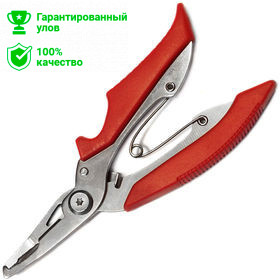 Пассатижи-мини с изгибом для заводных колец с ножницами и фиксатором NL-108 (Kosadaka) Пассатижи-мини с изгибом для заводных колец с ножницами и фиксатором NL-108 (Kosadaka)