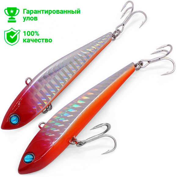 Воблер виб Kosadaka Mini Slight 75S, тонущ., 75мм, 15г, цв.HRHO